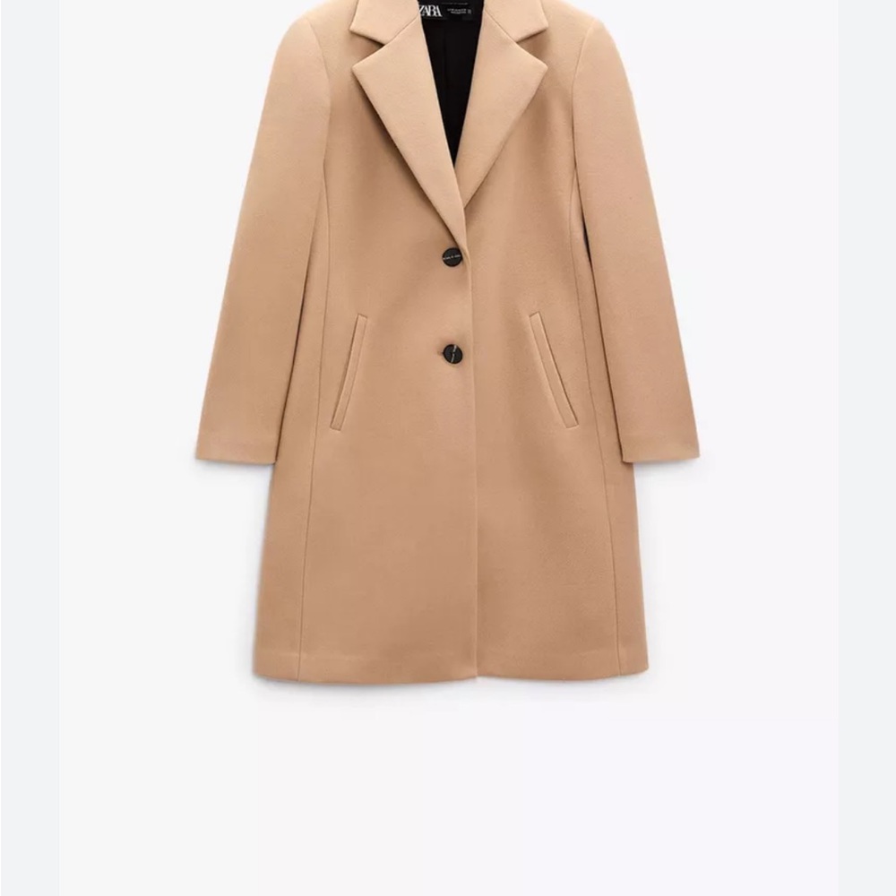 Elegant Tan Women's Coat